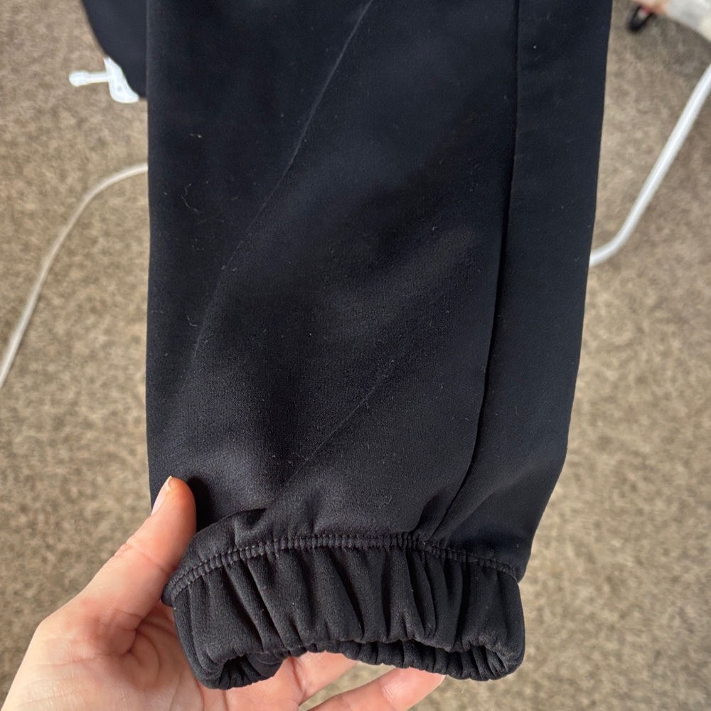 Nike FlyEase Therma-Fit Fleece Cuffed Jogger Sweatpants kids Size L - Picture 4 of 6